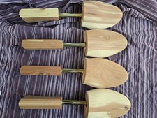 VTG Rochester Shoe Tree Co. Wooden Stretcher Spring Loaded Adjustable 10-12"