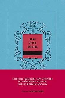 Burn after writing (Bleu) - Lédition française officiel... | Buch | Zustand gut