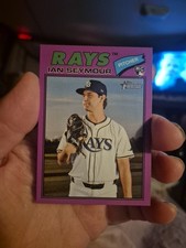 2026 Topps Heritage Ian Seymour #181 RC Light Purple Border 