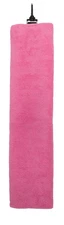 ProActive Sports 16" x 22" Cotton Tri-Fold Microfiber Plush Golf Towel - Pink