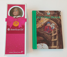 American Girl Mini Doll, Kit, 6" Tall, 25th Ann Edition with hardcover book
