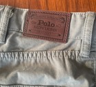 Polo Ralph Lauren Jeans Men's 42x30 Five  Pocket Khaki Green With Blue Pony — photo 2