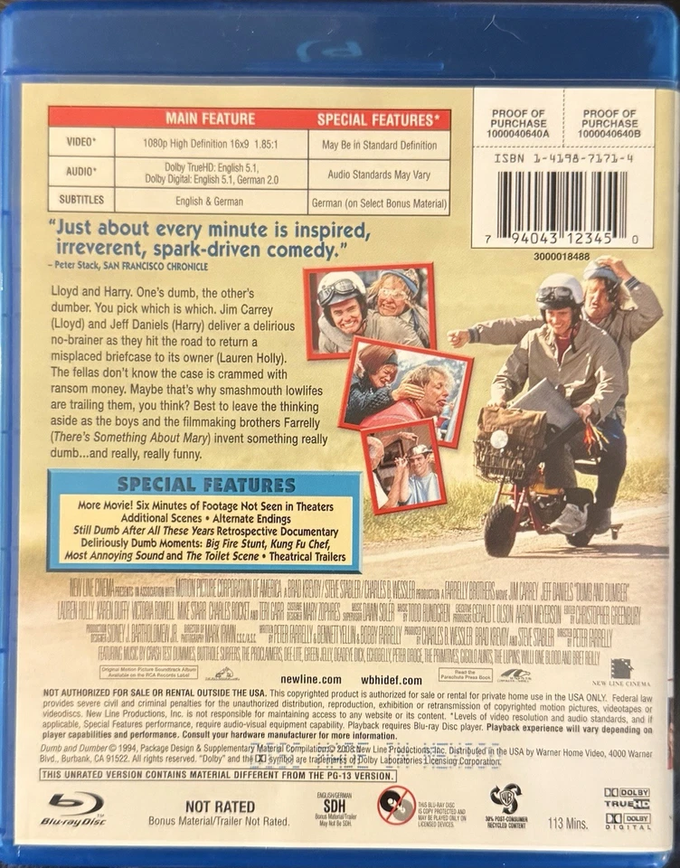 Dumb and Dumber Blu-ray - Image 2 of 3