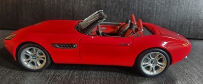 KYOSHO BMW Z8 CONVERTIBLE 1:18 DIECAST RED *DAMAGED SEE PICS*  RESTO PROJECT