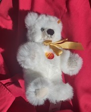 Vintage Steiff Molly Teddy Bear Button Flag 651168 Germany 2000 10 Inch