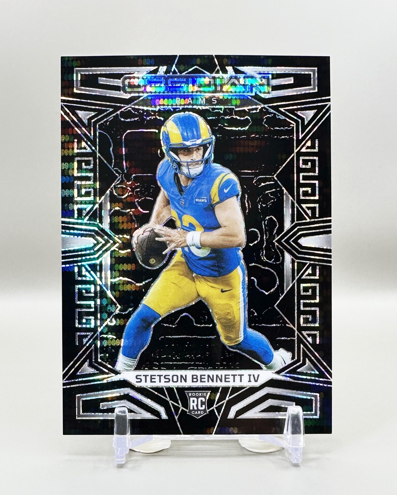 2023 Panini Obsidian Football #155 (Asia) STETSON BENNETT IV [RC]