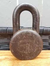 Vintage Rustic "YUNKUNC BROS" American Lock Co. Cast Bronze Padlock