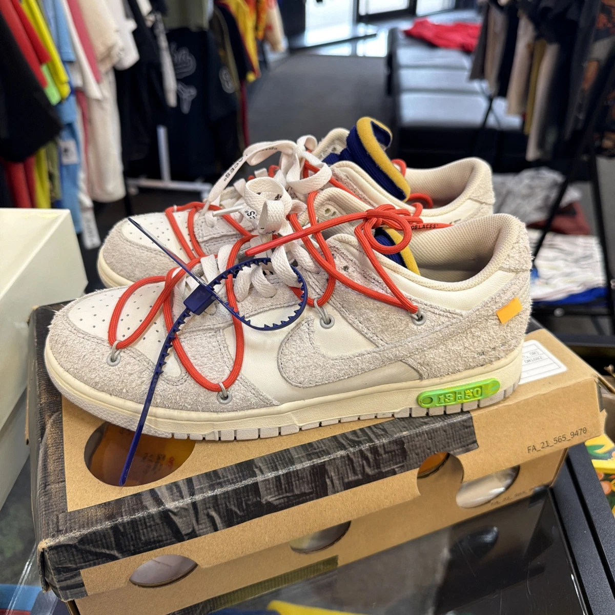 Nike Off-White x Dunk Low Lot 13 of 50 | eBay display picture 1