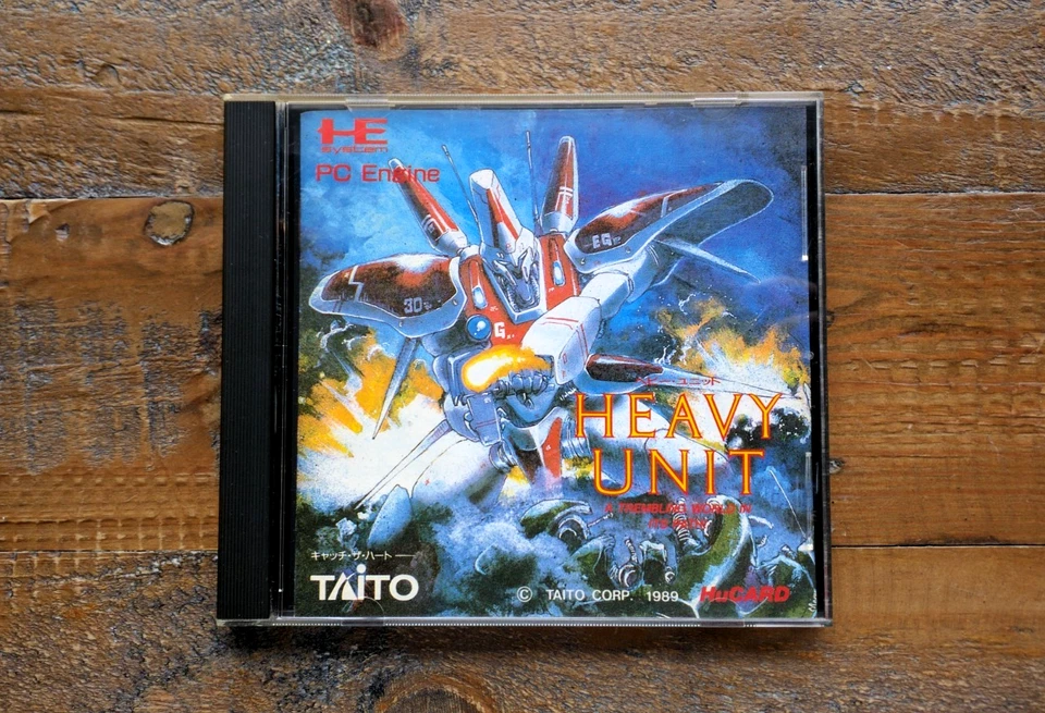 COMPLETE ✹ Heavy Unit ✹ PC ENGINE / TURBO GRAFX 16 Game W/ Registration ✹ Japan - Image 2 of 4