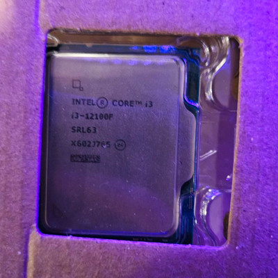 Intel Core i3-12100F 4-Core 3.30GHz LGA1700 CPU Processor SRL63