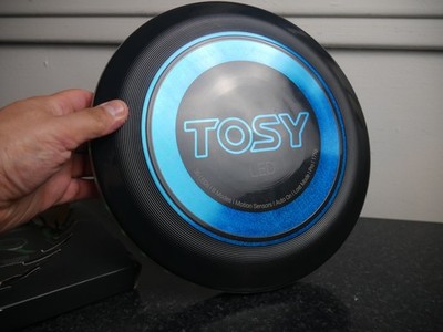 Tosy Flying Disc Frisbee Light Up Rechargeable 108 RGB Colors or 36 Bright LEDs