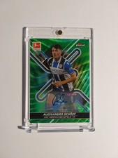 Topps Finest Bundesliga 2021-22 Alessandro Schöpf Auto Bielefeld Parallel 1/30