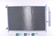 Condenser, Air Conditioning NISSENS 940121 for Nissan X-Trail II (T31) 2 2008-2013