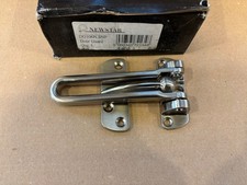 Door Security Chain Type Restrictor Safety Lock Guard Catch Latch With Screws