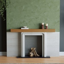 3ft 4ft 5ft Fireplace Mantle Solid Oak Beam Fireplace Shelf Rack Display Stand A