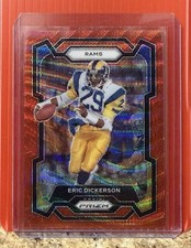 2023 Panini Prizm - Eric Dickerson #168 Red Wave Prizm /149