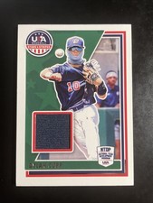 2022 Panini USA Baseball Stars & Stripes - USA Baseball Materials Dylan Cupp...