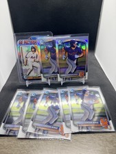 2025 BOWMAN CHROME DRAFT CARSON BENGE LOT X8 2 Refractors And 5 Base 1 Insert