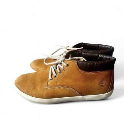 Timberland Dausette Sneaker Boots Women s Size 8.5 Chukka Wheat Nubuck