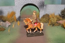 SCARCE LINEOL COMPOSITION ALLIED TOY CAVALRY SOLDIER ON HORSE-GERMANY-1930