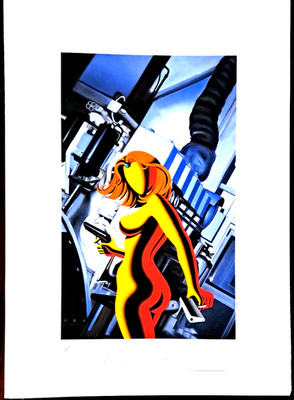 Mark Kostabi - 70x50 cm - Limitierte Auflage - Nr.12/50