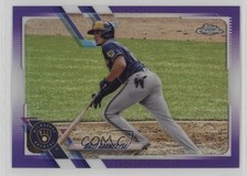 2021 Topps Chrome Update Target Purple Refractor Willy Adames #USC36 1g2w