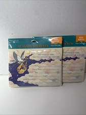 American Greetings 20 Baby Boy Birth Announcement Cards Lot Stork Carlton VTG