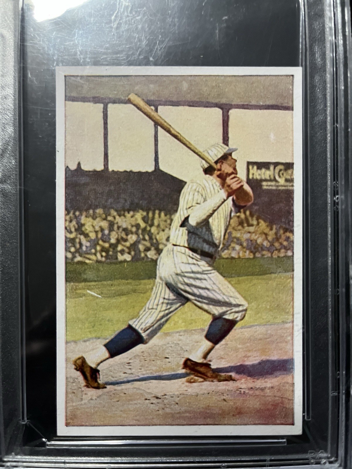 1932 Sanella Margarine Babe Ruth Type 3 German PSA 4 at bottom with #83 HOF view 3