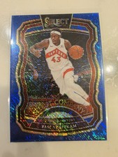 2020 Panini Select Pascal Siakam Blue Shimmer Prizm All Star 21 MINT