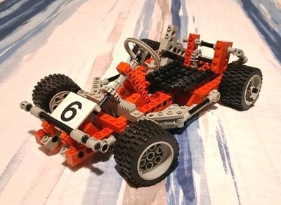 Lego Technic Go-kart Vintage 1986 Go Cart 8842 Collectible Missing Some Things