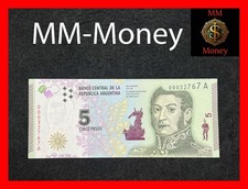 ARGENTINA 5 pesos 2015 P.359 UNC  [MM-MONEY]