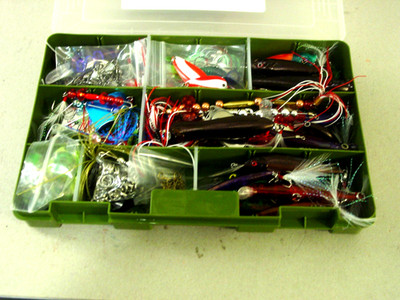 41 Fresh Water Lures +  a 3600 Box & 3 extras new ready to fish Free Ship # r3