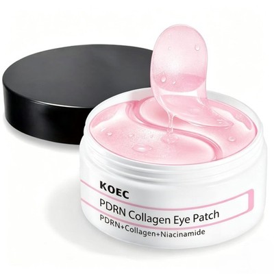 PDRN Collagen Eye Patch 60,Under Eye Patches for Puffy Eyes and Dark Circles,...