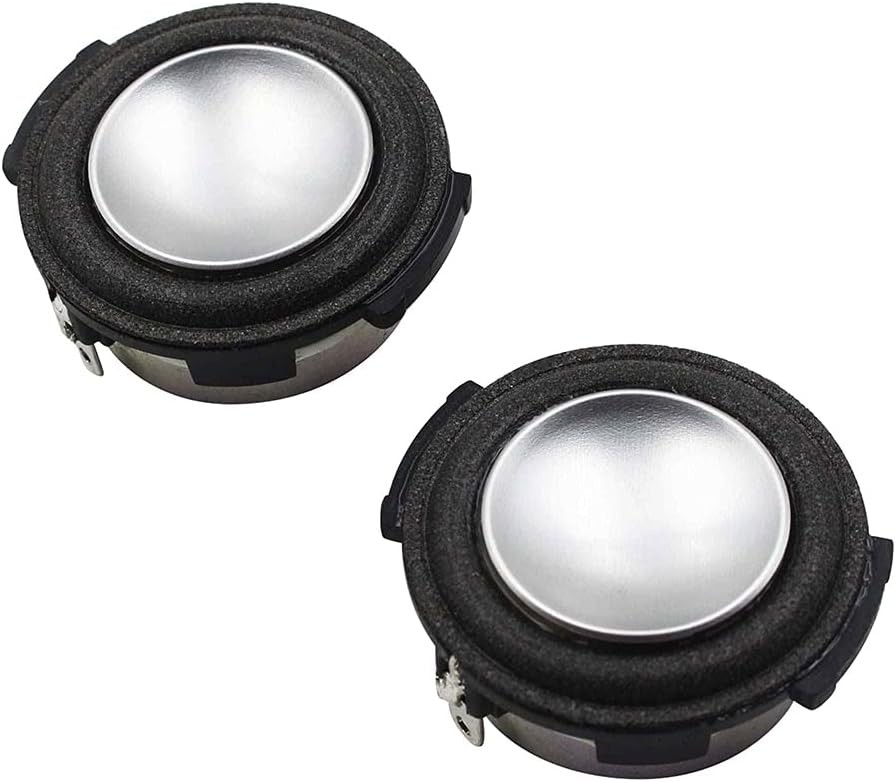 2Pcs 8Ohm 3W Full Range Audio Speaker Replacement Stereo Loudspeaker