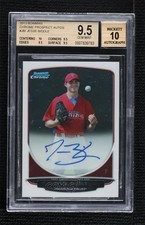 2013 Bowman Chrome Prospects Jesse Biddle #BCP-JBI BGS 9.5 GEM MINT Auto h8b