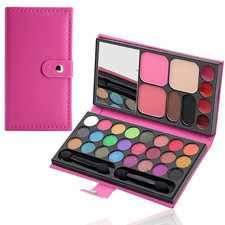 Portable Real Kids Makeup Kit for Girls Washable Children'S Play Makeup Set with