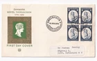 STAMP DENMARK "KOBENHAVN" "BERTEL THORVALDSEN" 1970 FDC ENVELOPE