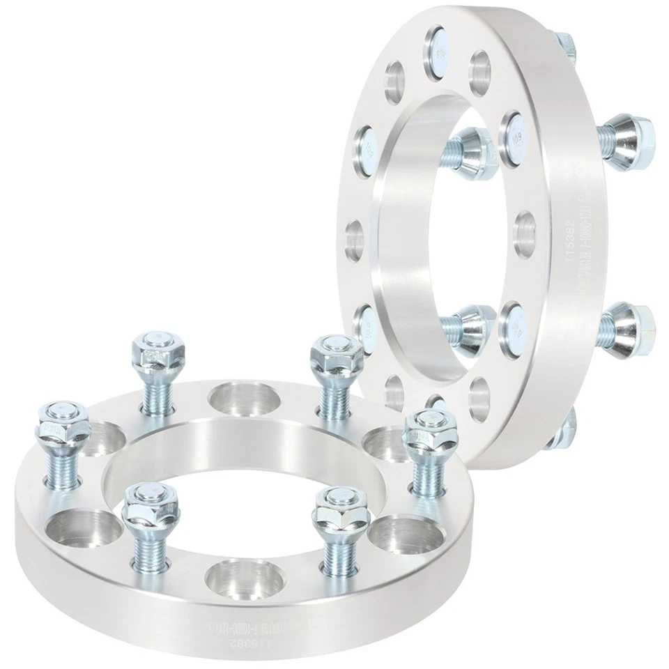 2Pcs 1" 6x5.5 Wheel Spacers For Mitsubishi Montero Sport 1997-2015 & 2018-2021 Foto 4 de 4