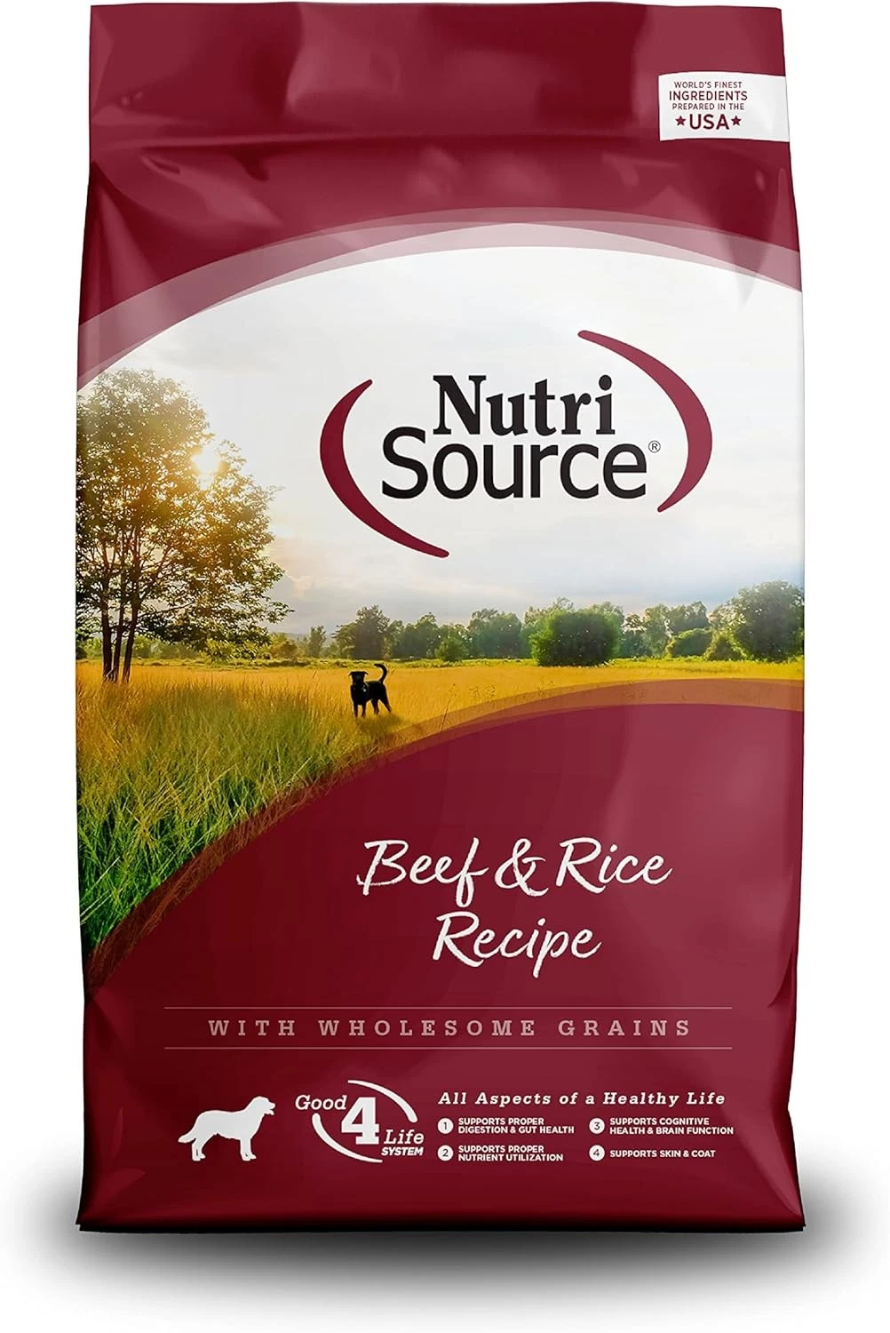 Dry Dog Food Beef & Rice 26LB