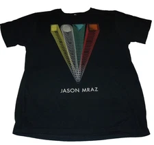 Jason Mraz 2012 Tour Tee–LOVE Graphic/Full Dates–Anvil Sustainable Eco Concert T