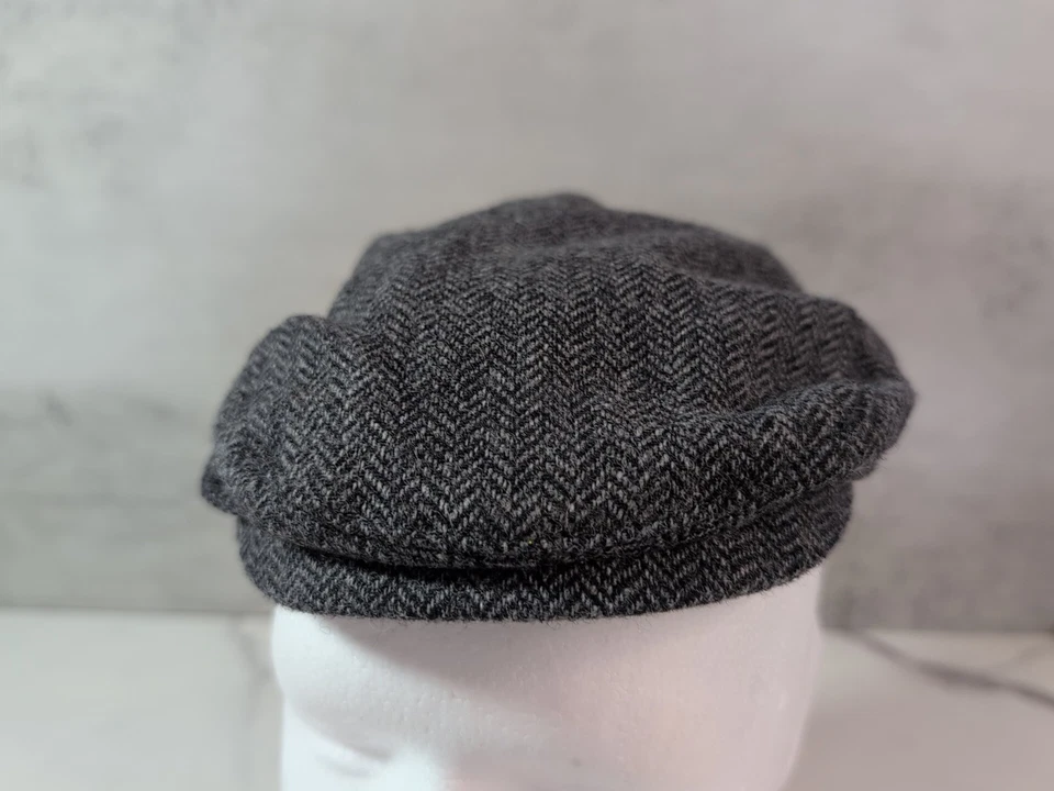 Janie and Jack Gris Tweed Cabby Newsboy Sombrero 12-24 Meses NUEVO Foto 2 de 4