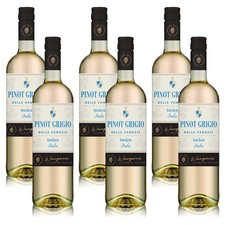 Wein-Genuss Pinot Grigio DOC, trocken, sortenreines Weinpaket (6x0,75l)