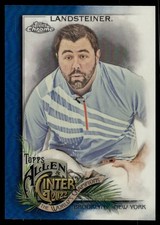 2022 Topps Allen and Ginter Chrome Blue Refractors #290 John Landsteiner /150 BB
