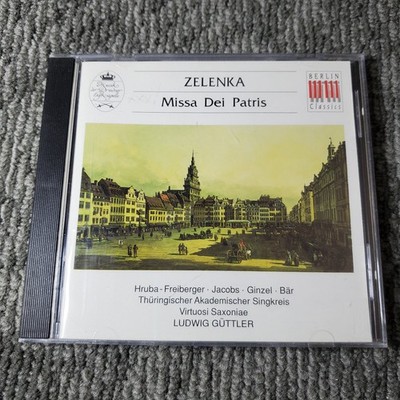 Zelenka   Missa Dei Patris CD 1990 Baroque Classical Berlin Classics
