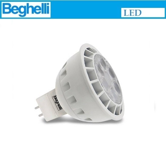 LAMPADA BEGHELLI MR16 ECOLED 6,5W GU5,3 4000k 56036 LAMPADINA