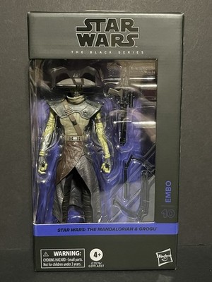 STAR WARS BLACK SERIES EMBO THE MANDALORIAN & GROGU FIGURE #10 IN STOCK. WOW!