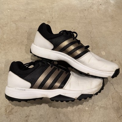 Adidas 360 Traxion Bounce Mens Size 11 Black White Sneakers Shoes Q44994