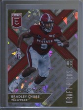 2018 Panini Elite Draft Picks Aspirations Gold Variation 9/10 Bradley Chubb 1m1a