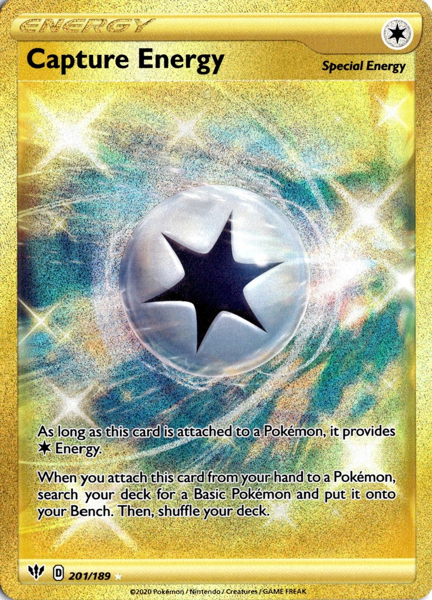Capture Energy 201/189 Swsh03: Darkness Ablaze for sale | eBay