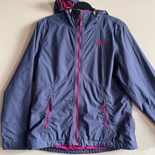 The North Face Purple Pink Hooded Jacket Size L